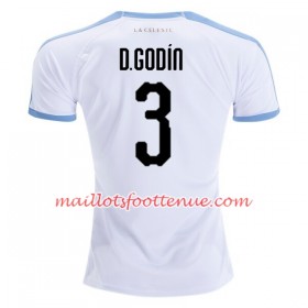 Maillot/Tenue Uruguay Diego Godin 3 Extérieur 2019 Copa América